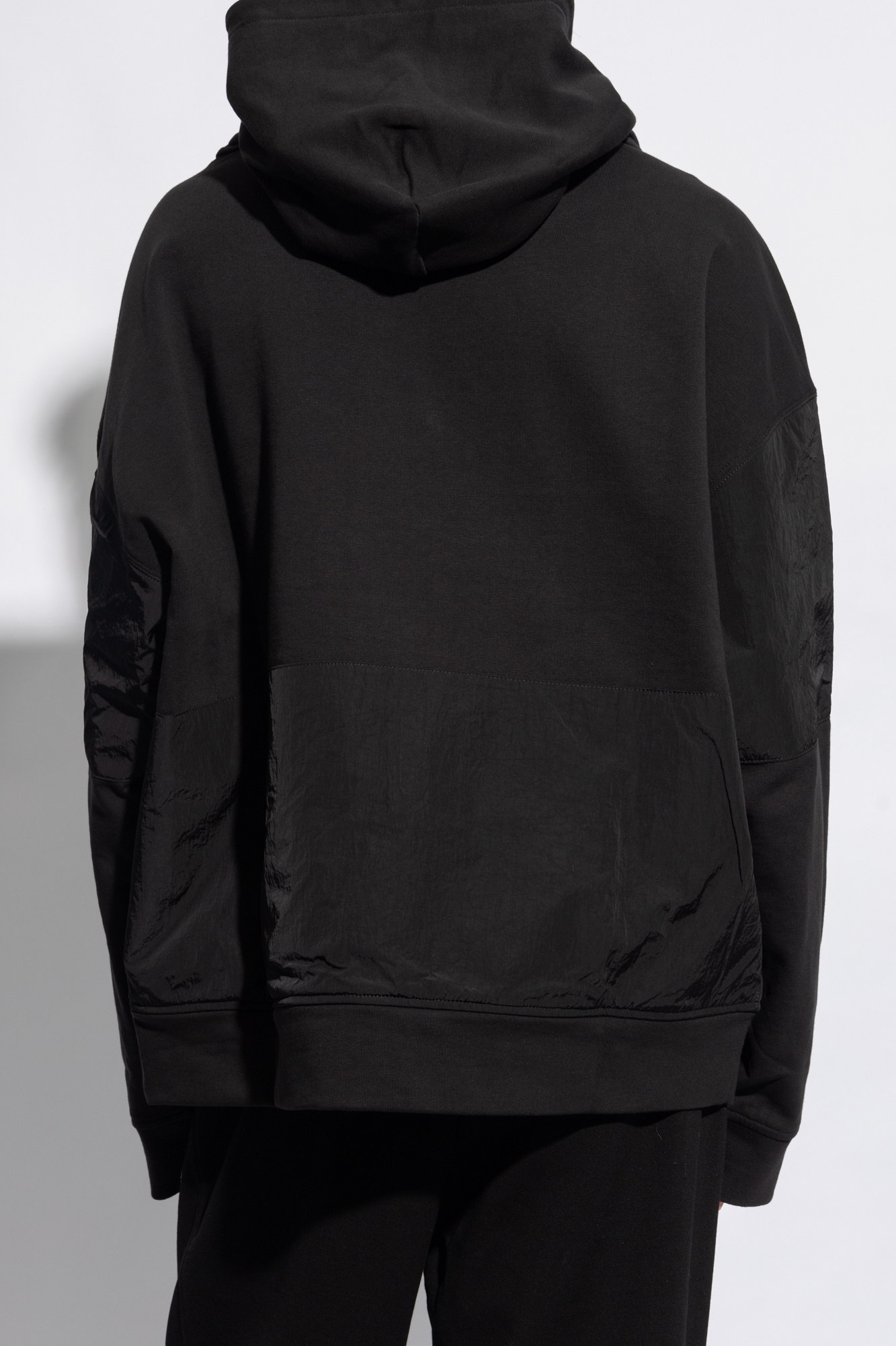 パーカー・フーディ Dolce & Gabbana Black Wool Blend Sweatshirt DOLCE&GABBANA ドルチェ ＆ ガッバーナ パーカー フーディー